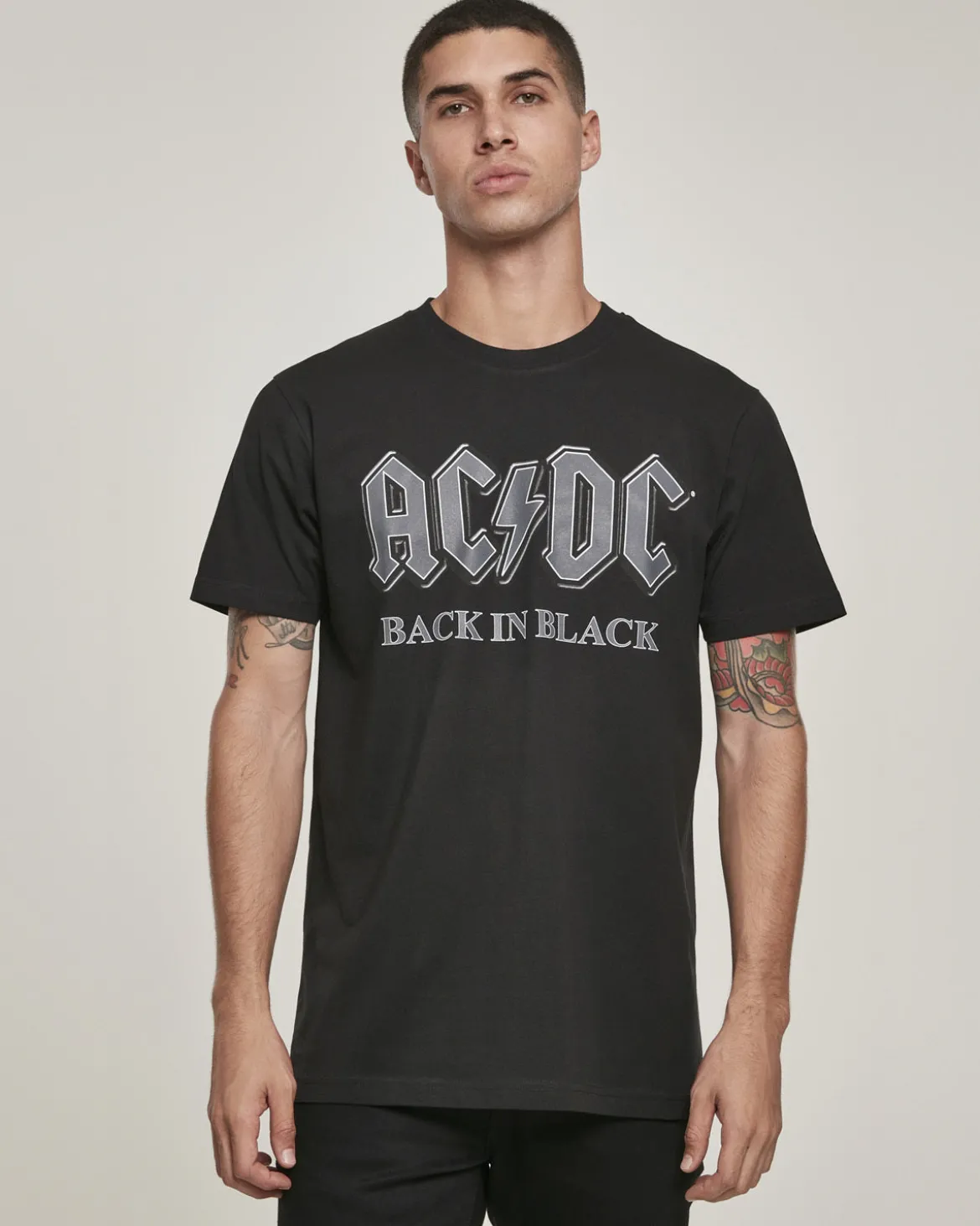 AC/DC Back in black t-paita - Musta