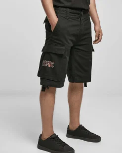 AC/DC vintage reisitaskushortsit - Musta