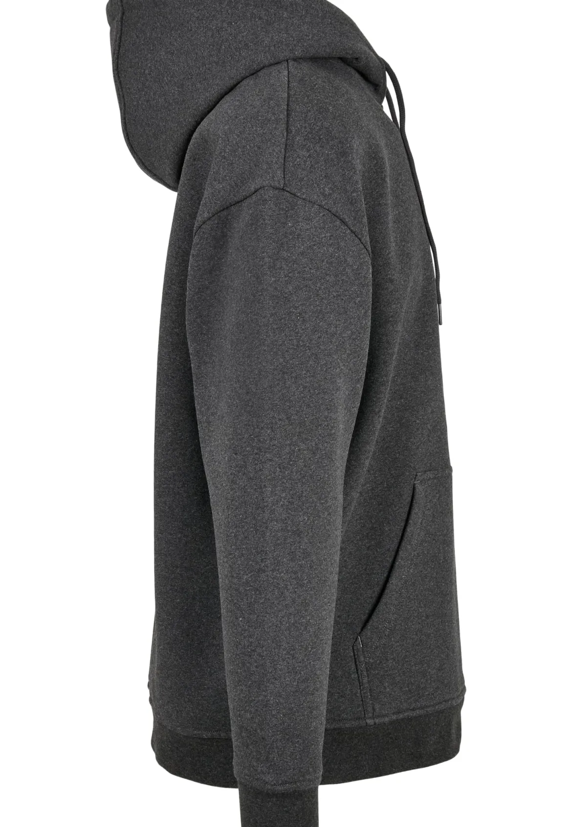 Basic Oversize huppari - Tummanharmaa