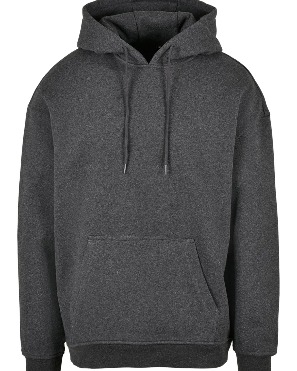Basic Oversize huppari - Tummanharmaa
