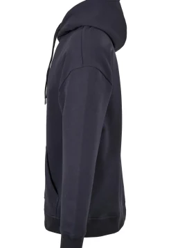 Basic Oversize huppari - Tummansininen