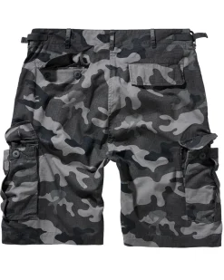 BDU Ripstop reisitaskushortsit - Harmaa camo