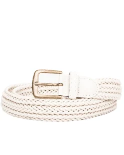 Braided kangasvyö - Vaalea Beige