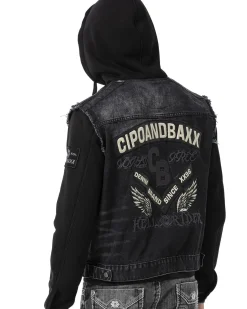 CJ307 Rider farkkutakki - Musta