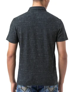 CT825 Shadow Texture pikeepaita - Musta