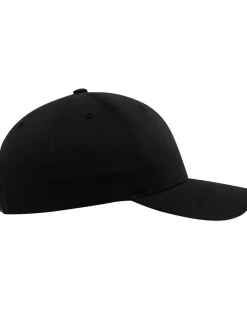 Curved classic snapback - Musta