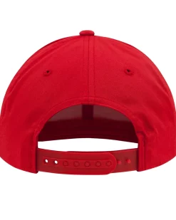 Curved classic snapback - Punainen