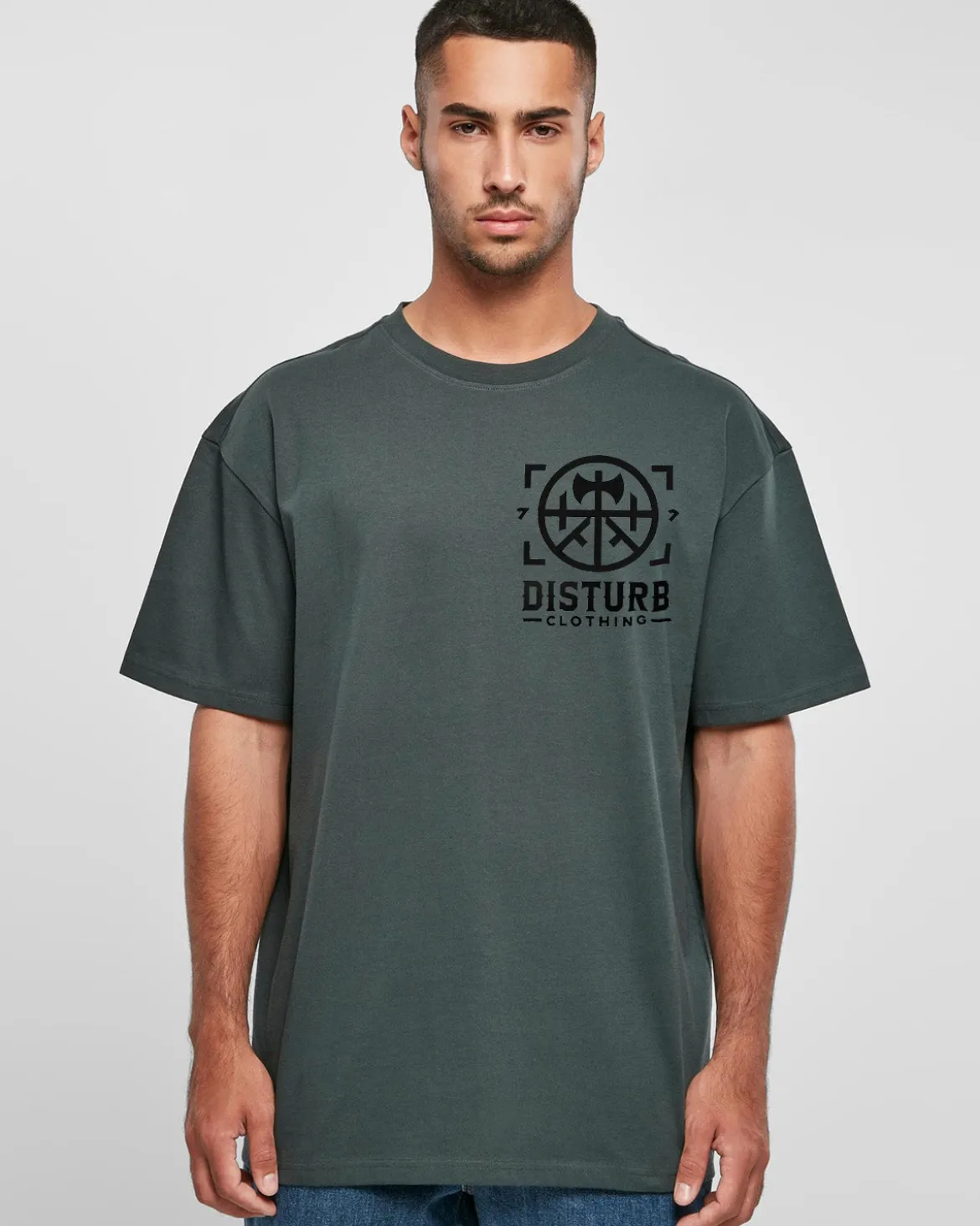 Disturb Axe Oversize t-paita