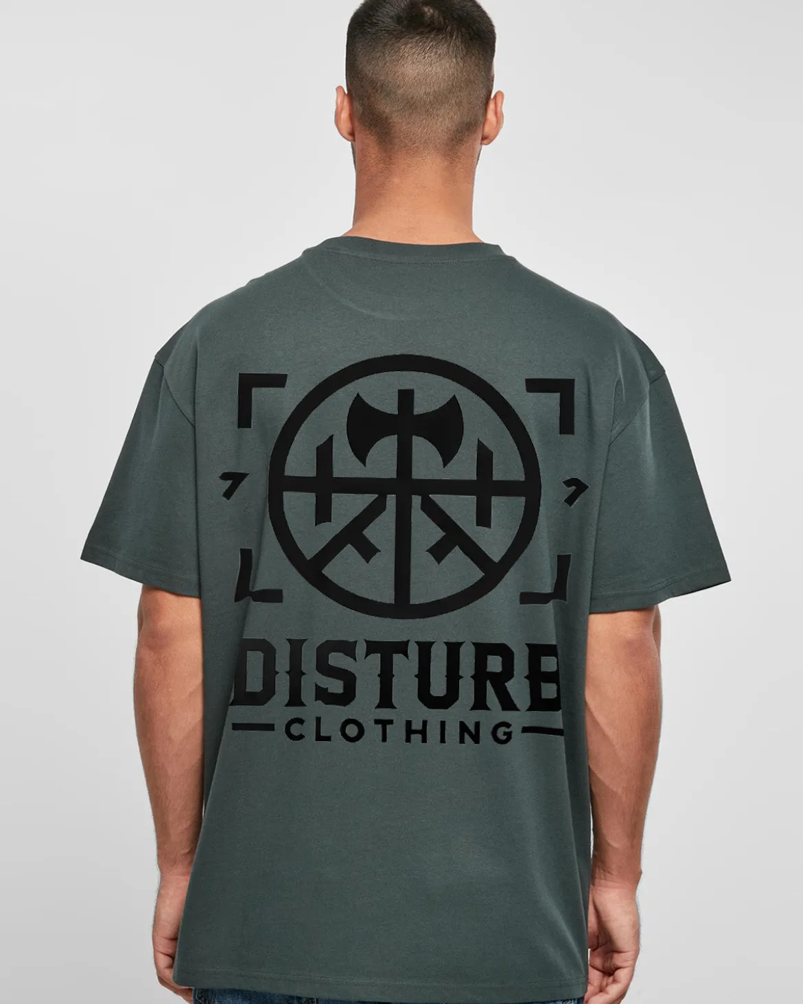 Disturb Axe Oversize t-paita