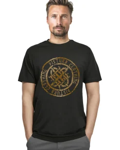 Disturb Viking t-paita - Musta