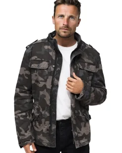 Draven välikausitakki - Tumma Camo