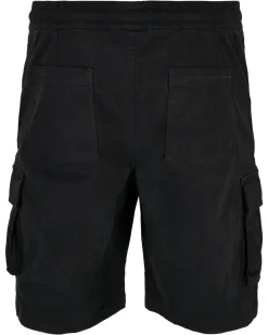 Drawstring reisitaskushortsit - Musta