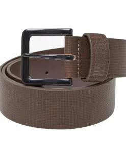 Fake leather keinonahkavyö - Ruskea