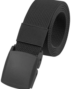 Fast closure kangasvyö 130cm - Musta