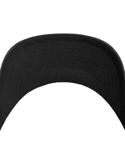 Flexfit fine melange lippis - Tummanharmaa