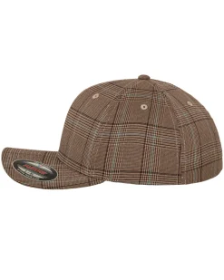 Flexfit Glen Check lippis - Ruskea/Khaki