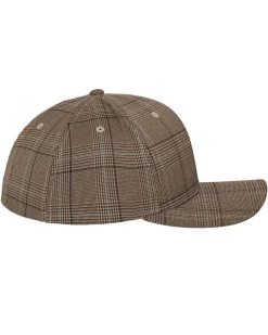 Flexfit Glen Check lippis - Ruskea/Khaki