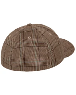 Flexfit Glen Check lippis - Ruskea/Khaki