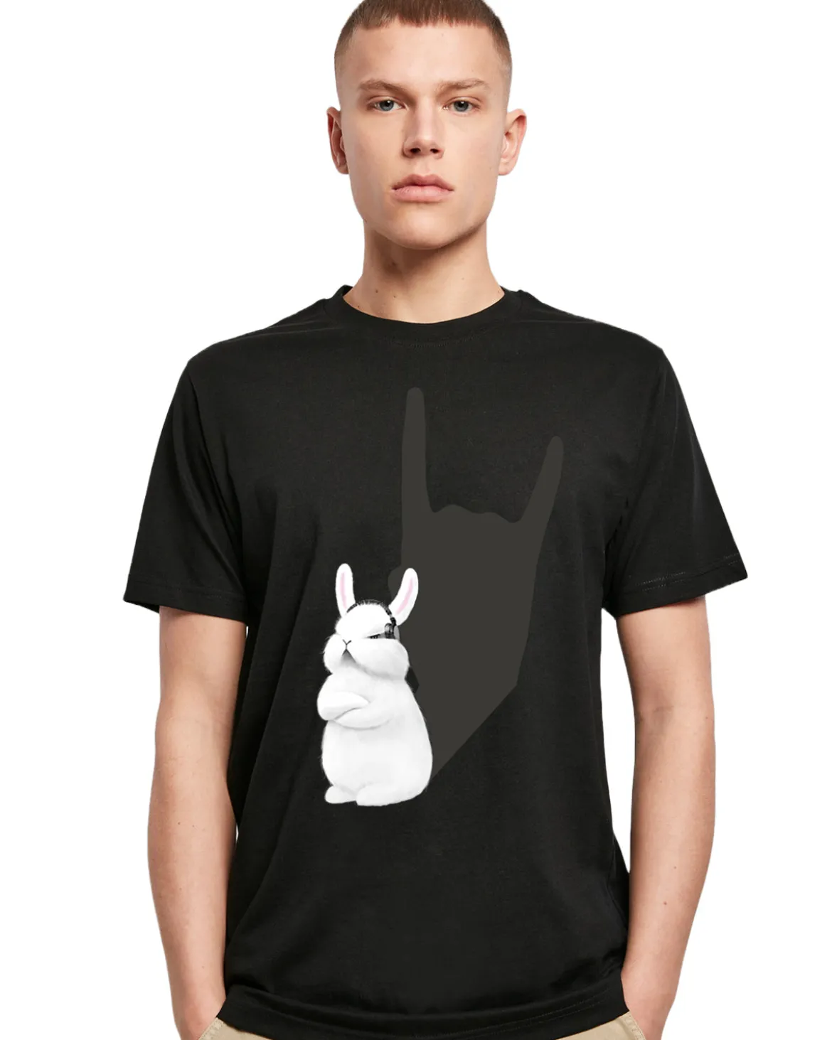 Heavybunny t-paita - Musta
