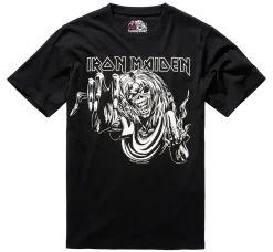 Iron Maiden Eddy Glow t-paita - Musta