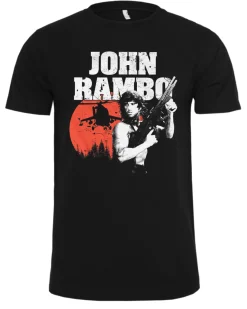 John Rambo t-paita - Musta