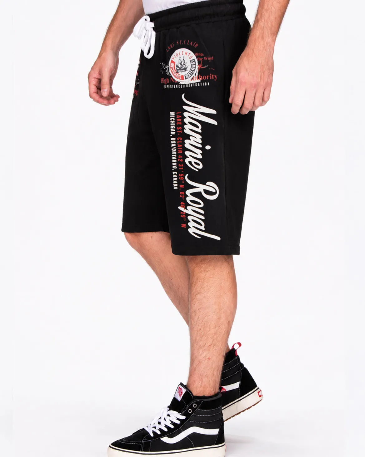 Marine Royal collegeshortsit - Musta