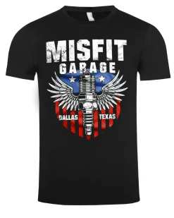 Misfit Garage t-paita - Musta