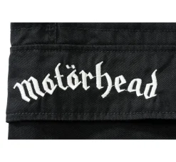 Motörhead reisitaskushortsit - Musta