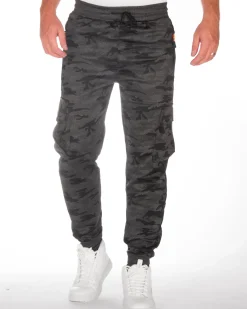 Noel verkkahousut - Harmaa/Camo