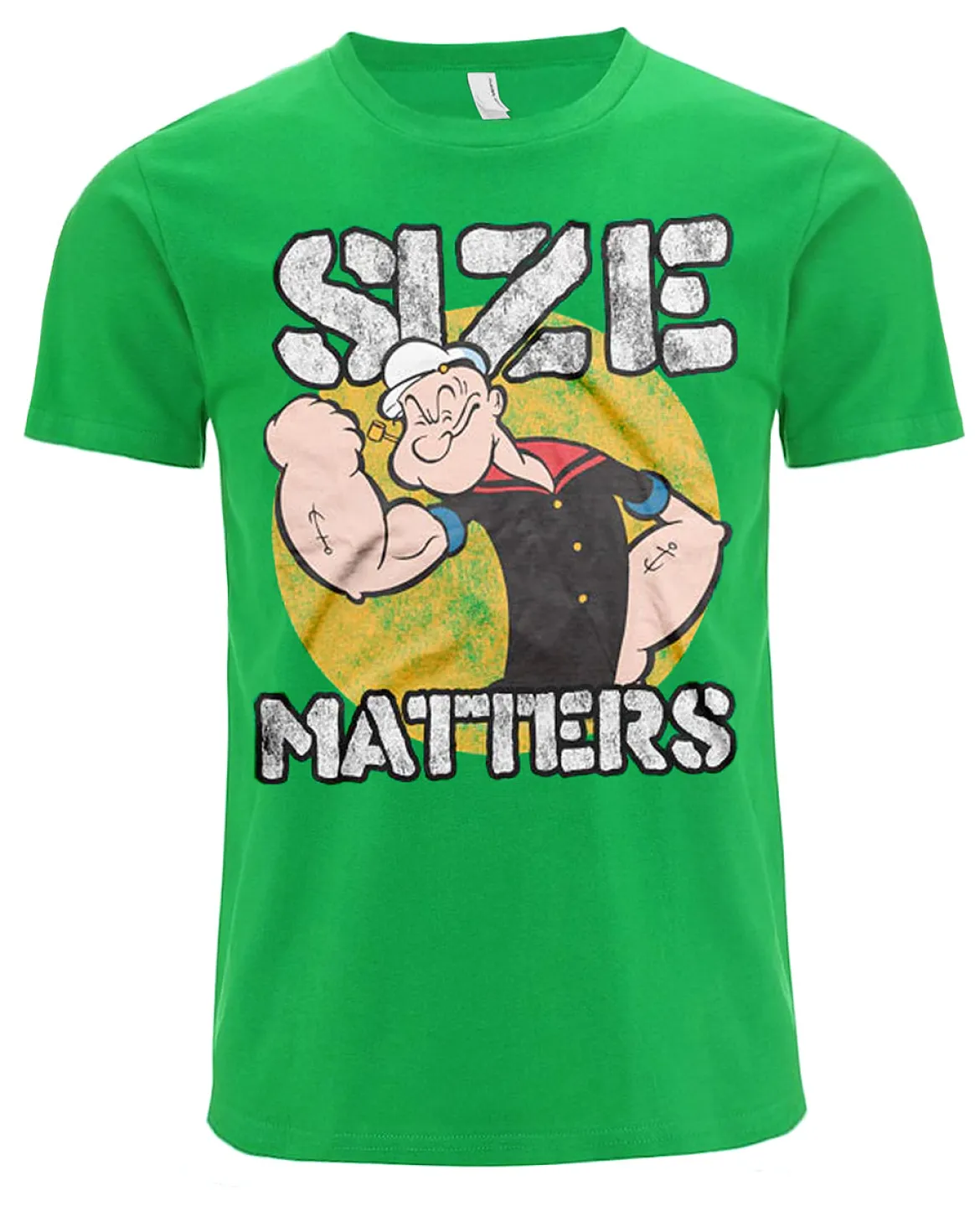 Popeye Size Matters t-paita - Vihreä