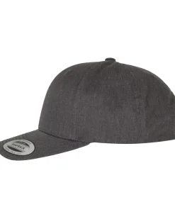 Retro cotton blend snapback - Harmaa