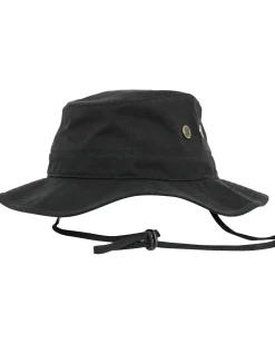 Ripstop fishing hat - Musta