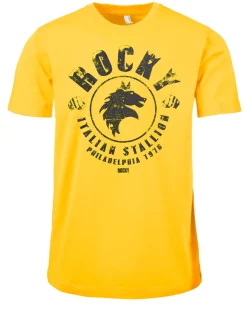 Rocky - Italian stallion t-paita - Keltainen