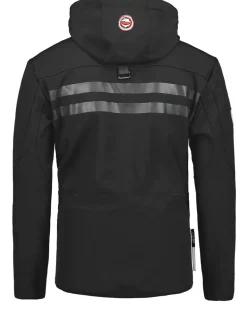 Royaute softshell-takki - Musta/Punainen