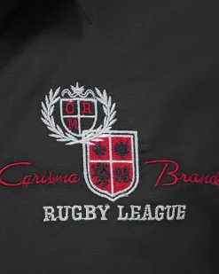 Rugby kauluspaita - Musta