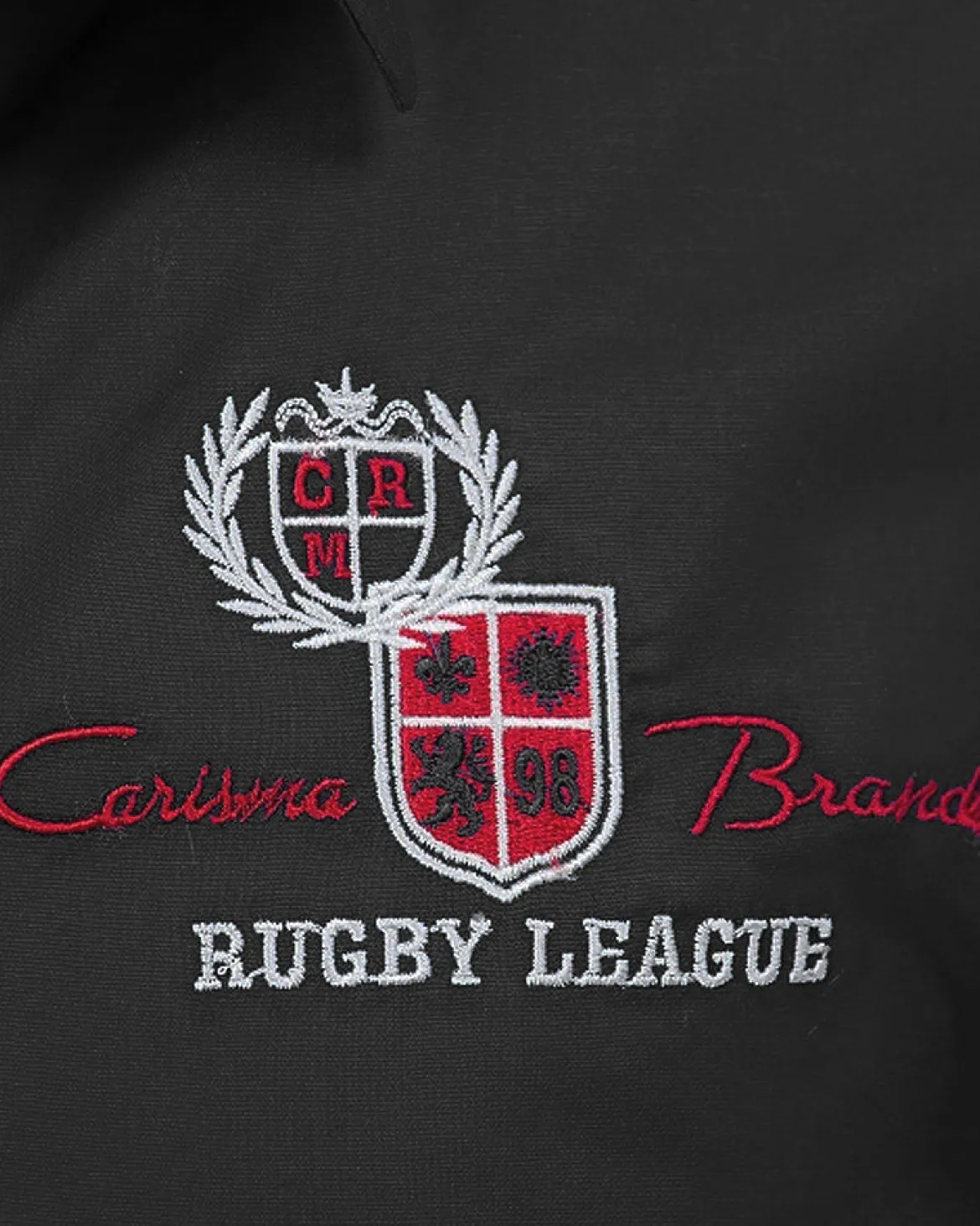 Rugby kauluspaita - Musta