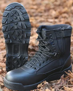 Tactical 9 eylet zipper maiharit - Musta