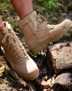 Tactical 9 eylet zipper maiharit - Kameli