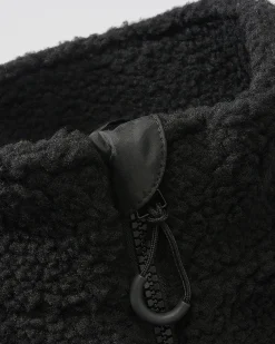 Teddyfleece liivi - Musta