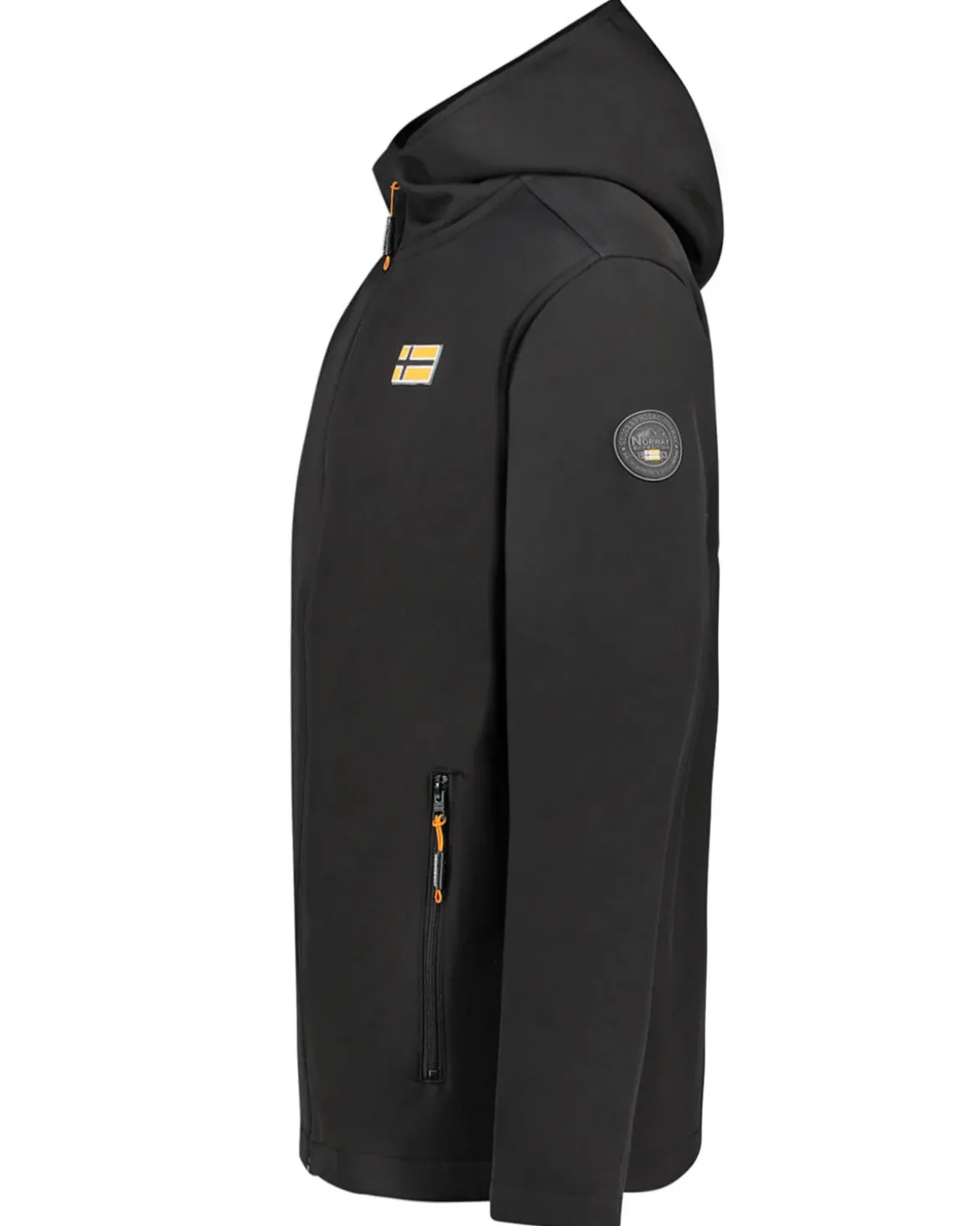 Tesk softshell-takki - Musta