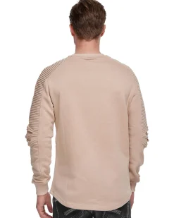 Torn pitkähihainen - Beige