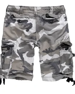 Vintage reisitaskushortsit - Valkoinen camo