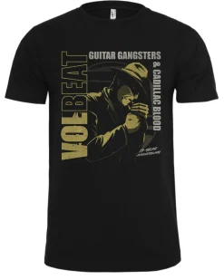 Volbeat - Guitar & Gangsters t-paita - Musta
