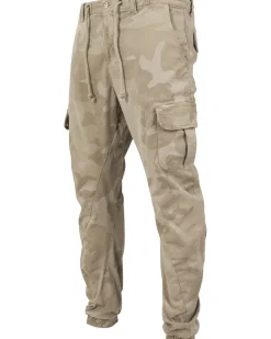 Zane reisitaskuhousut - Beige camo