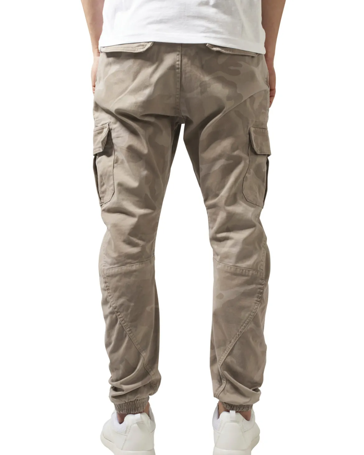 Zane reisitaskuhousut - Beige camo