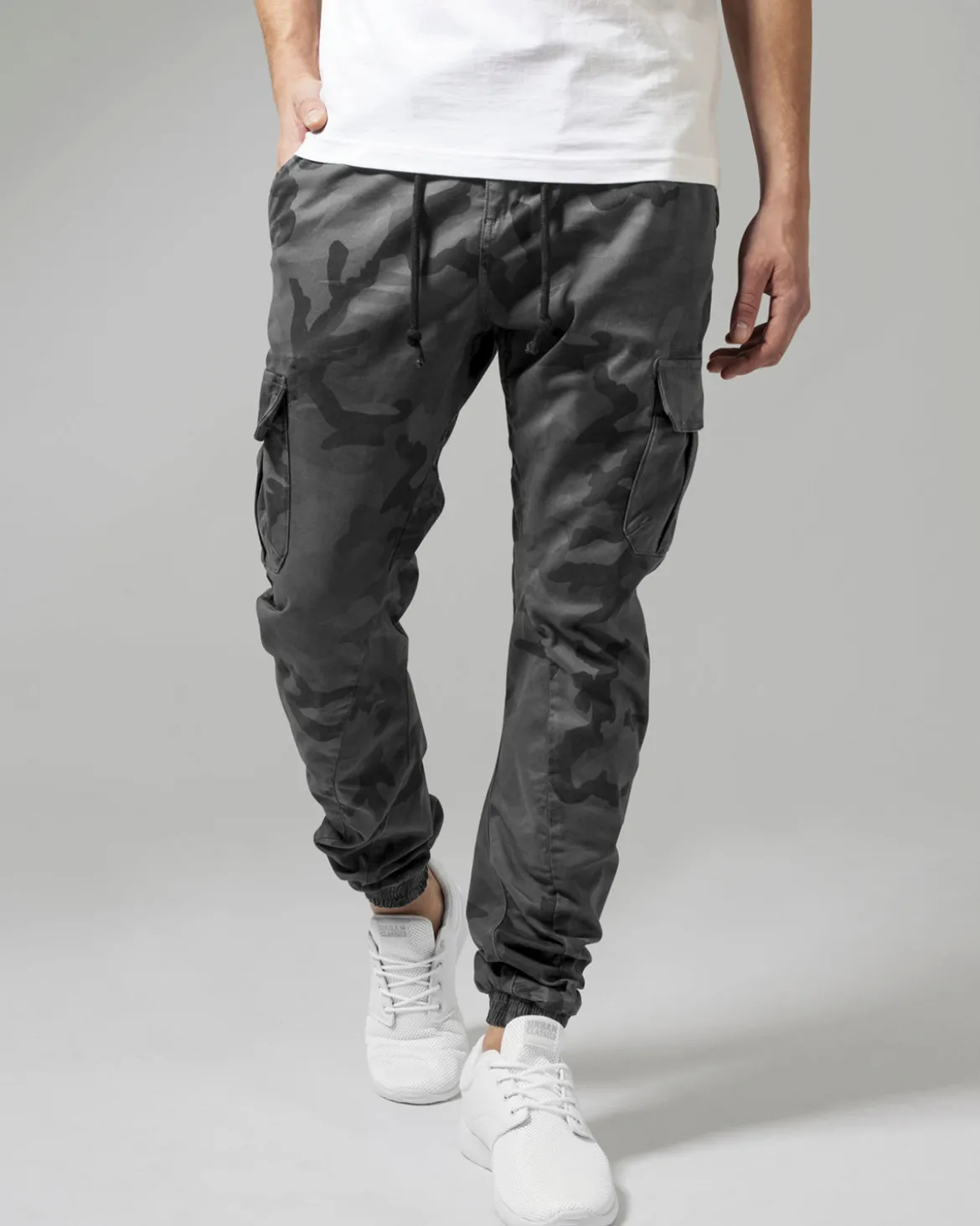 Zane reisitaskuhousut - Harmaa camo